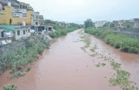 water level in nullah lai rises following rains in rawalpindi photo app