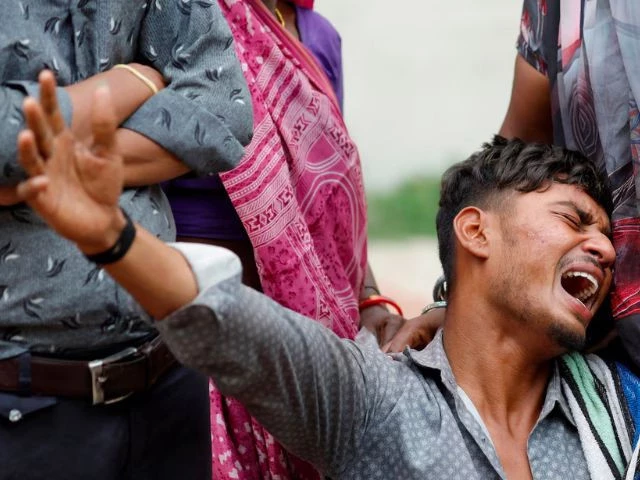1 10 kalpeshbhai patni 28 mourns as he sits outside the postmortem room at a hospital for his brother akash patni 14 who died when an air india boeing 787 8 dreamliner plane crashed during take off from an airport in ahmedabad india june 13 2025 photo reuters 1 10 kalpeshbhai patni 28 mourns as he sits outside the postmortem room at a hospital for his brother akash patni 14 who died when an air india boeing 787 8 dreamliner plane crashed during take off from an airport in ahmedabad india june 13 2025 photo reuters