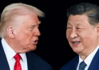 us president donald trump and chinese president xi jinping talk as they leave after a bilateral meeting at gimhae international airport on the sidelines of the asia pacific economic cooperation apec summit in busan south korea october 30 2025 photo reuters us president donald trump and chinese president xi jinping talk as they leave after a bilateral meeting at gimhae international airport on the sidelines of the asia pacific economic cooperation apec summit in busan south korea october 30 2025 photo reuters