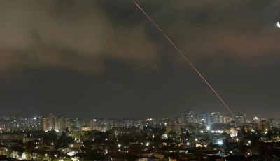 1 2 a missile launched from iran is intercepted as seen from ashkelon israel june 21 2025 photo reuters