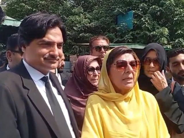 aleema khan addresses media outside atc