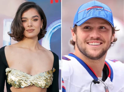 why is hailee steinfeld nowhere to be seen during josh allen s games in afc championship