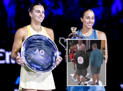 aryna sabalenka criticized for controversial gesture after australian open loss to madison keys