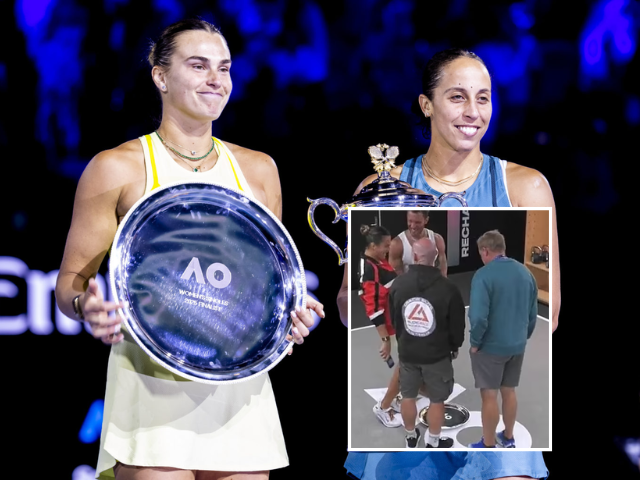 aryna sabalenka criticized for controversial gesture after australian open loss to madison keys