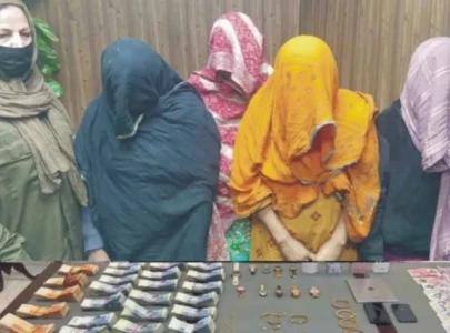 four women arrested for home theft in lahore valuables worth rs90m recovered