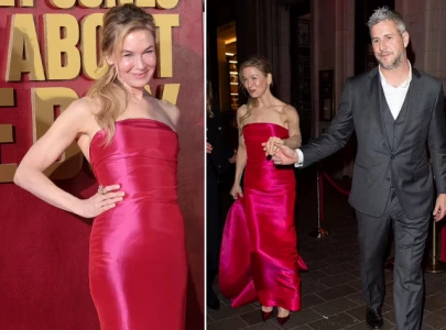 renee zellweger sparks engagement rumors with boyfriend ant anstead after bridget jones premiere