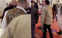 conor mcgregor spits at fan after let s go khabib taunt