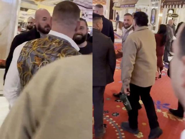 Conor McGregor spits at fan after ‘Let’s go Khabib’ taunt | The Express Tribune