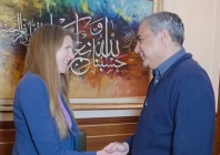 british high comissioner jane marriott and federal interior minister mohsin naqvi