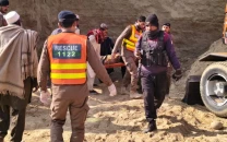 seven killed in kohat landslide