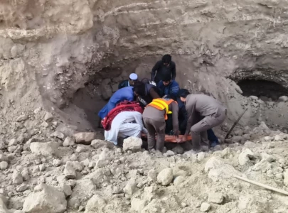 three killed in landslide in kohat district three killed in landslide in kohat district