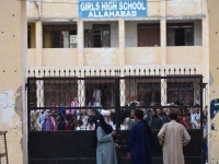 female teacher shot dead outside allahabad girls high school in sibi balochistan photo express