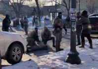 a screengrab from a video shows law enforcement officers kneeling next to the body of a man who was shot when federal agents were trying to detain him in minneapolis minnesota us january 24 2026 photo reuters