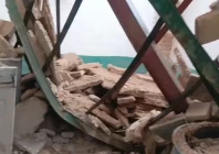 roof collapses in balochistan photo express