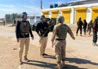 police and security forces conduct a joint operation in dera ismail khan photo express police and security forces conduct a joint operation in dera ismail khan photo express