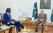 pm shehbaz holds talks with world bank president ajay banga