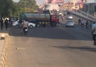 life in karachi continued as normal on monday a day after at least 10 protesters were killed in clashes outside the us consulate photo express