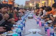 children residing at lahore s child protection and welfare bureau cpwb enjoy a special iftar during ramazan photo express