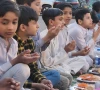 children residing at lahore s child protection and welfare bureau cpwb enjoy a special iftar during ramazan photo express