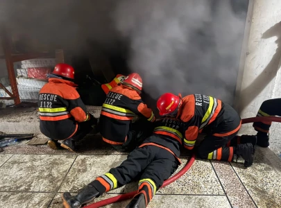 massive rawalpindi plaza fire rages for 12 hours exposes major safety violations