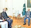 prime minister shehbaz sharif held an in camera briefing with a jamat e islami delegation at the prime minister s office photo radiopak