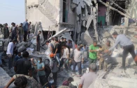 people and rescue forces work following an israel strike on a school in minab iran february 28 2026 abbas zakeri mehr news wana west asia news agency photo reuters