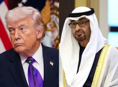 trump uae leader discuss security as iran strikes targets across gulf