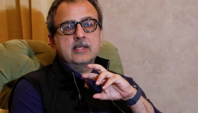 pakistan federal minister of energy awais ahmad khan leghari speaks during an interview with reuters in islamabad pakistan march 12 2026 photo reuters