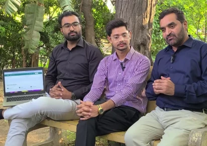 Students innovating Punjab electric bus route app