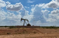 a pumpjack used to help lift oil from a well in the permian basin near midland texas u s october 8 2025 photo reuters
