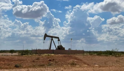 a pumpjack used to help lift oil from a well in the permian basin near midland texas u s october 8 2025 photo reuters a pumpjack used to help lift oil from a well in the permian basin near midland texas u s october 8 2025 photo reuters