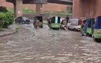 rain hail disrupt lahore