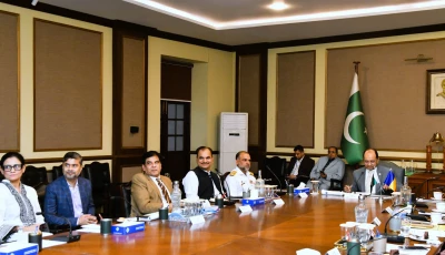 chairman of karachi port trust rear admiral retd shahid ahmed and general manager of the port of constanta administration of romania mihai teodorescu sign mou to enhance maritime connectivity photo x karachi port trust