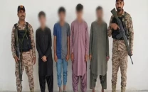sindh rangers arrest four members of street crime gang in karachi
