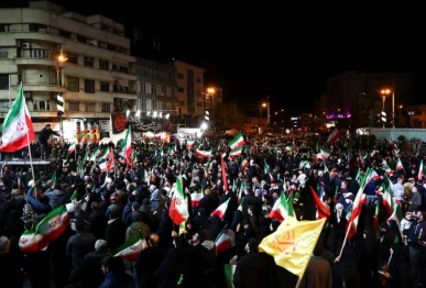 people gather after a two week ceasefire in the iran war was announced in tehran iran april 8 2026 photo reuters