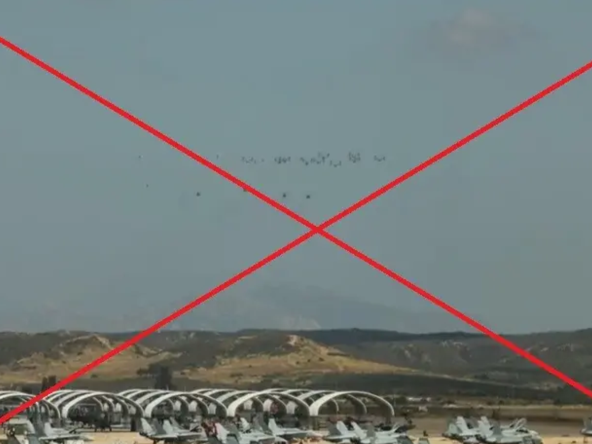 Viral video does not show new US troop deployment to Middle East, fact check finds
