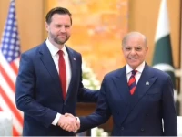 us vice president jd vance meets prime minister shehbaz sharif ahead of the islamabad talks 2026 screengrab