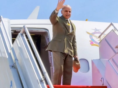 pm shehbaz departs for saudi arabia qatar and turkiye amid mideast crisis