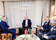 pm shehbaz sharif meets with turkish fm hakan fidan in antalya photo ishaq dar x