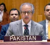 pakistan s permanent representative to the un ambassador asim iftikhar ahmad speaking at the united nations security council briefing on the un support mission in libya photo x