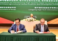 president asif ali zardari witnessed the signing of three mous between pakistan and china in changsha covering water desalination in karachi agricultural technology and cooperation in the tea sector photo ppp