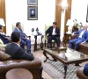sindh chief minister murad ali shah holds meeting with k electric chairman shahryar chishti chief executive officer syed taha the principal secretary the energy secretary and other senior officials screengrab