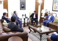 sindh chief minister murad ali shah holds meeting with k electric chairman shahryar chishti chief executive officer syed taha the principal secretary the energy secretary and other senior officials screengrab