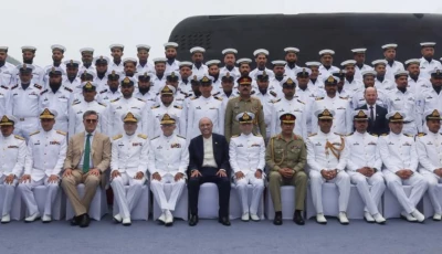 pakistan commissioned its first hangor class submarine pns m hangor in a ceremony held in sanya china photo ispr