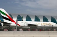 an emirates airplane at dubai international airport amid the u s  israeli conflict with iran in dubai united arab emirates march 7 2026 photo reuters