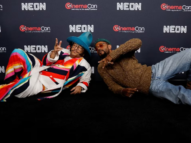 Photo: Boots Riley and LaKeith Stanfield, promoting the film “I Love Boosters”/Reuters