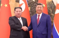 chinese president xi jinping and democratic people s republic of korea dprk leader kim jong un shake hands at the great hall of the people in beijing china september 4 2025 photo reuters