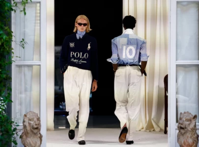 ralph lauren sports cross generational appeal at milan fashion show