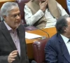 deputy prime minister and foreign minister ishaq dar addressing the national assembly screengrab