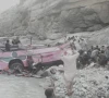 at least 30 people died when a passenger bus travelling from quetta to peshawar plunged into a deep ravine photo express at least 30 people died when a passenger bus travelling from quetta to peshawar plunged into a deep ravine photo express